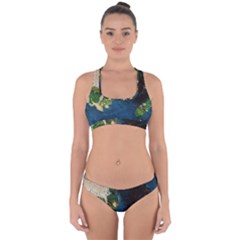 Avocado 3 Cross Back Hipster Bikini Set