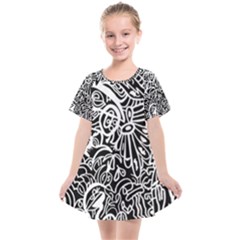 Maze Draw Kids  Smock Dress by MRTACPANS