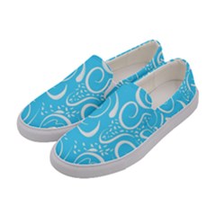 Scribble Reason Design Pattern Women s Canvas Slip Ons