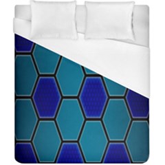 Hexagon Background Geometric Mosaic Duvet Cover (california King Size)