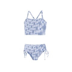 Fractal Art Artistic Pattern Girls  Tankini Swimsuit