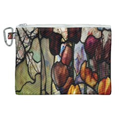 Tiffany Window Colorful Pattern Canvas Cosmetic Bag (xl) by Sapixe