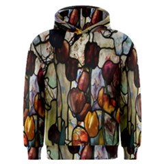 Tiffany Window Colorful Pattern Men s Overhead Hoodie by Sapixe