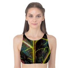 Leaf Abstract Nature Design Plant Tank Bikini Top by Sapixe