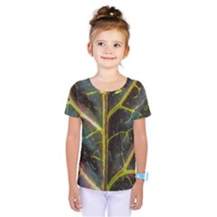 Leaf Abstract Nature Design Plant Kids  One Piece Tee
