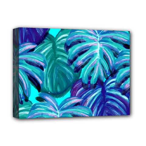 Leaves Tropical Palma Jungle Deluxe Canvas 16  X 12  (stretched) 