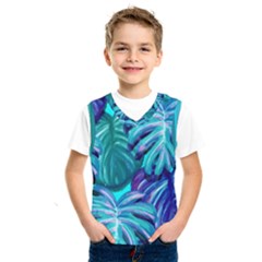 Leaves Tropical Palma Jungle Kids  Sportswear by Sapixe