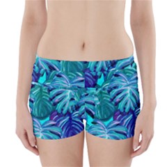 Leaves Tropical Palma Jungle Boyleg Bikini Wrap Bottoms