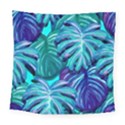 Leaves Tropical Palma Jungle Square Tapestry (Large) View1