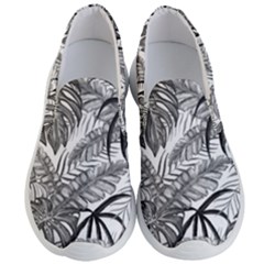 Drawing Leaves Nature Picture Men s Lightweight Slip Ons
