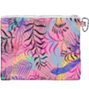 Illustration Reason Leaves Design Canvas Cosmetic Bag (XXXL) View2