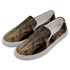 Fractal Art Graphic Design Image Men s Canvas Slip Ons