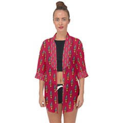 Tentacle Treat (gumdrop) Open Front Chiffon Kimono by MissSmith