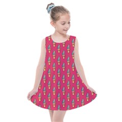 Tentacle Treat (gumdrop) Kids  Summer Dress by MissSmith