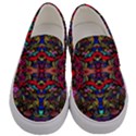 COLOR MAZE OF MINDS Men s Canvas Slip Ons View1