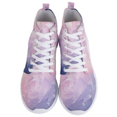 Wonderful Roses In Soft Colors Men s Lightweight High Top Sneakers by FantasyWorld7