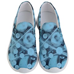 Atomic Blue Men s Lightweight Slip Ons by WILLBIRDWELL