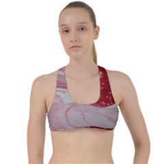 Red Dwarf Criss Cross Racerback Sports Bra by WILLBIRDWELL