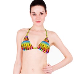 African American Women Bikini Top by AlteredStates