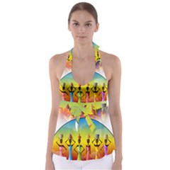 African American Women Babydoll Tankini Top by AlteredStates