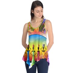 African American Women Sleeveless Tunic by AlteredStates