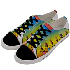 African American Women Men s Low Top Canvas Sneakers