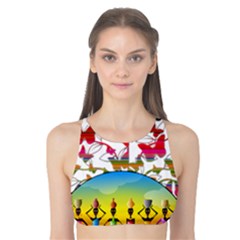 African Americn Art African American Women Tank Bikini Top by AlteredStates