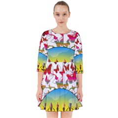 African Americn Art African American Women Smock Dress by AlteredStates