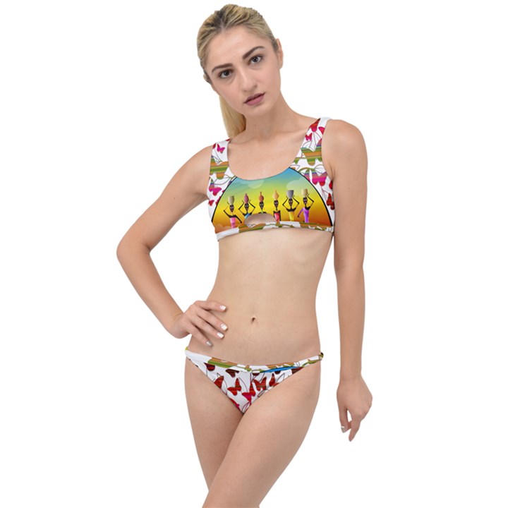 African Americn Art African American Women The Little Details Bikini Set