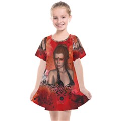 The Fairy Of Music Kids  Smock Dress by FantasyWorld7