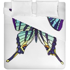 A Colorful Butterfly Duvet Cover Double Side (King Size)