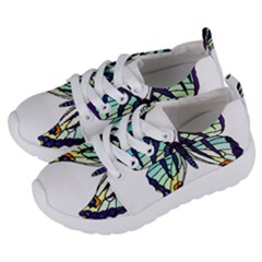 A Colorful Butterfly Kids  Lightweight Sports Shoes