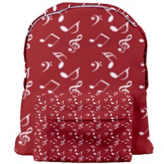 Red White Music Giant Full Print Backpack