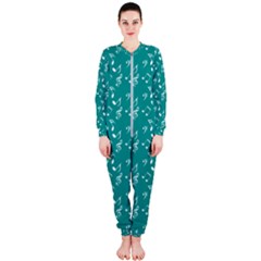 Teal Music Onepiece Jumpsuit (ladies) 