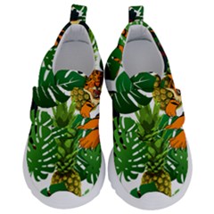 Tropical Pelican Tiger Jungle Velcro Strap Shoes by snowwhitegirl