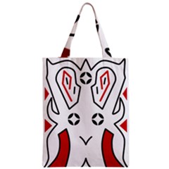 Traditional Art Torajan Pattern Zipper Classic Tote Bag