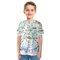 Atw Clr 2 Atw Pro Kids  Sport Mesh Tee