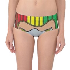 Theconnect Mid-waist Bikini Bottoms
