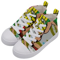 Theconnect Kid s Mid-top Canvas Sneakers by RWTFSWIMWEAR