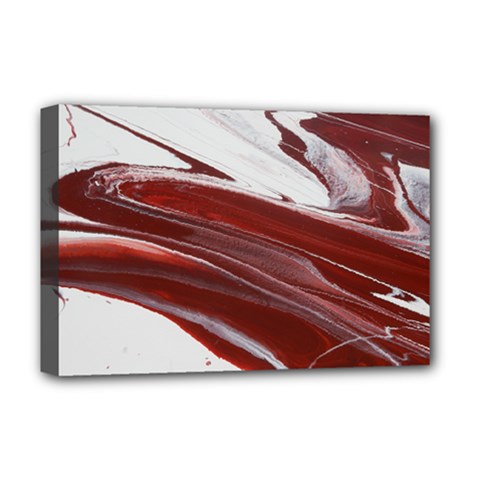 Ruby Pillars Deluxe Canvas 18  X 12  (stretched) by WILLBIRDWELL