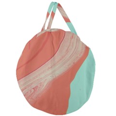 Clay And Water Giant Round Zipper Tote by WILLBIRDWELL