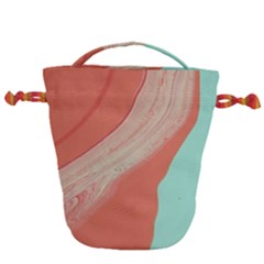 Clay And Water Drawstring Bucket Bag by WILLBIRDWELL