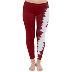 Canada Leggings Canada Maple Leaf Classic Winter Leggings