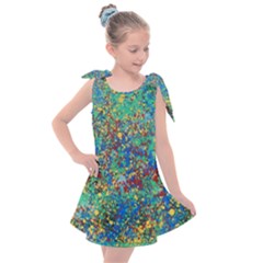 Edge Of The Universe Kids  Tie Up Tunic Dress by WILLBIRDWELL