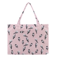 Ice Cream Pattern Medium Tote Bag by Valentinaart