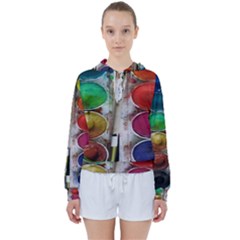 Paint Box Women s Tie Up Sweat