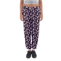 Breast Cancer Wallpapers Women s Jogger Sweatpants by Alisyart