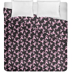 Breast Cancer Wallpapers Duvet Cover Double Side (king Size)