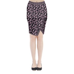 Breast Cancer Wallpapers Midi Wrap Pencil Skirt