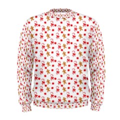 Cake Christmas Gingerbread Man Wallpapers Men s Sweatshirt